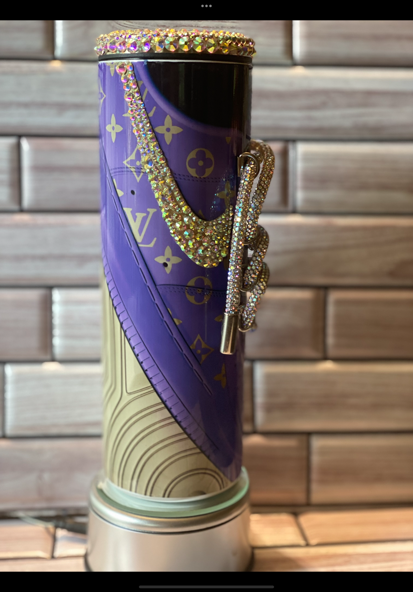 Bling Sneaker Tumbler