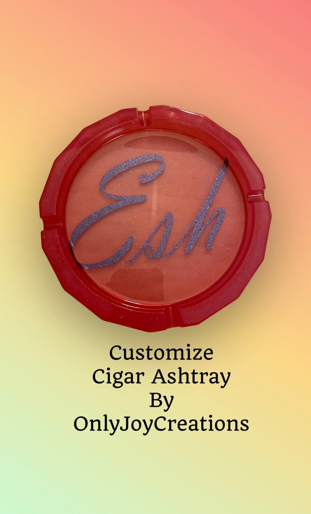 Customized Large Cigar Ashtray