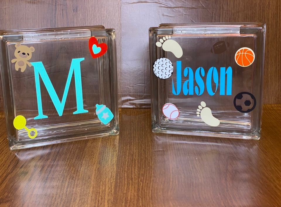 Glass Block Bank