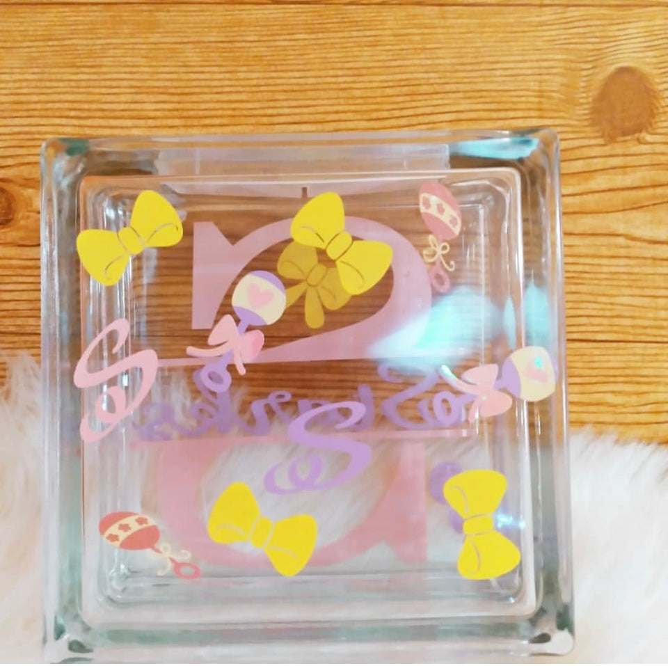 Glass Block Bank