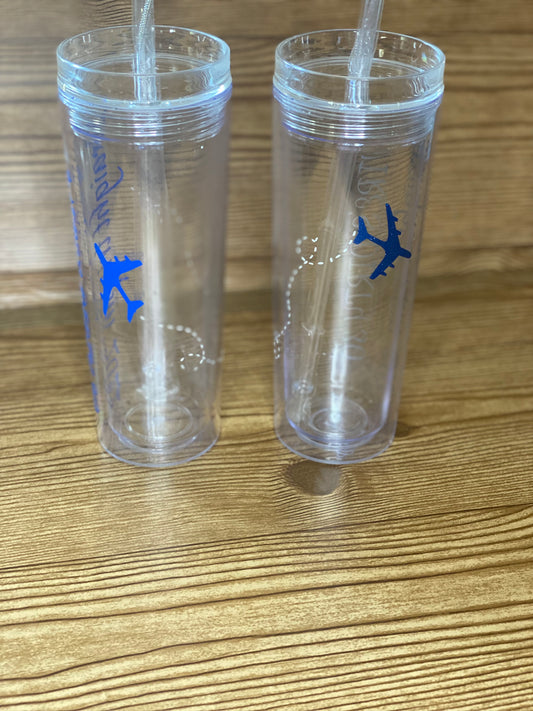 Double Wall Plastic Tumbler Double Wall Plastic Tumbler
