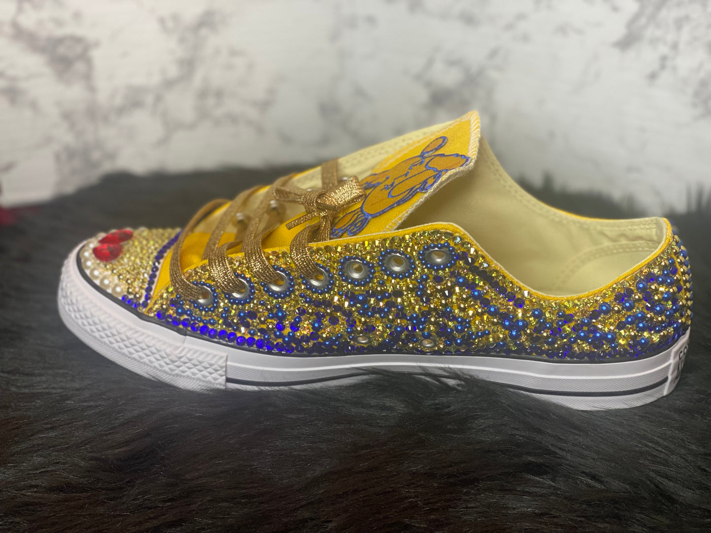 Custom Blinged-Out Sneakers