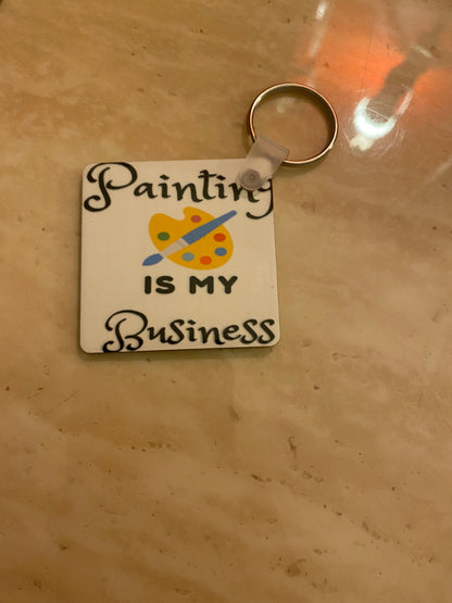 Keychain Double side