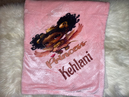 Personalized Baby Onesies & Blanket